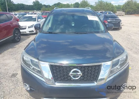 2013 Nissan Pathfinder Platinum from USA, damaged, VIN 5N1AR2MM4DC624600